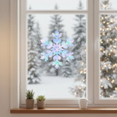 Snowflake Window Cling Raamsticker