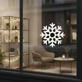Snowflake Window Cling Raamsticker