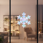 Snowflake Window Cling Raamsticker