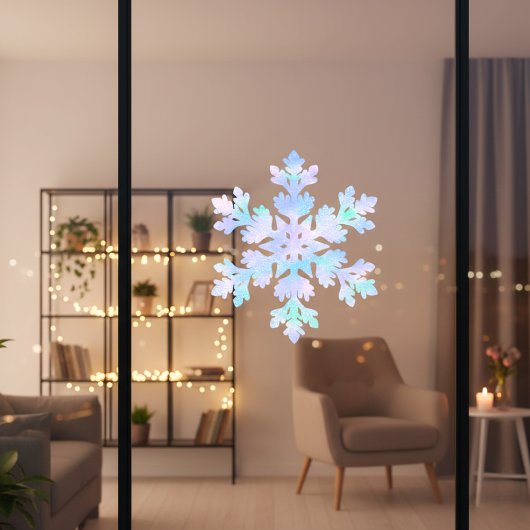 Snowflake Window Cling Raamsticker