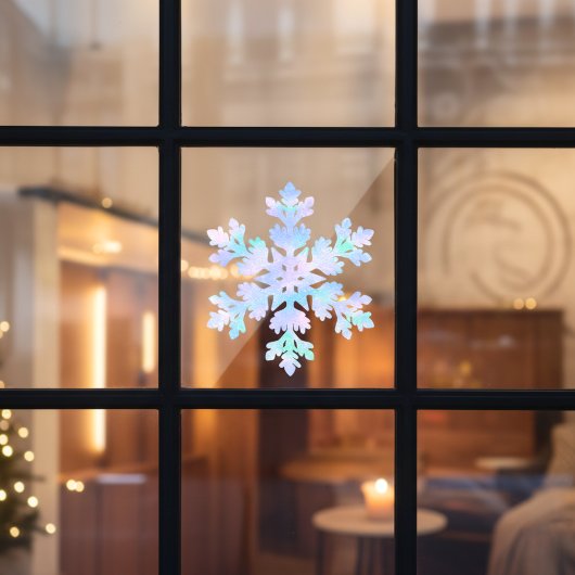 Snowflake Window Cling Raamsticker