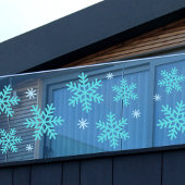 Snowflake Window Cling Raamsticker