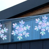 Snowflake Window Cling Raamsticker