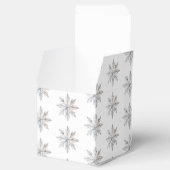 Snowflake Winter Baby shower Bedankdoosjes (Geopend)