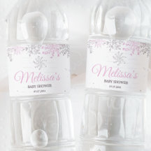 Snowflake Winter Baby shower Girl