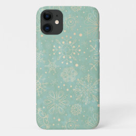 Snowflake Winter Kerstmis Case-Mate iPhone Case