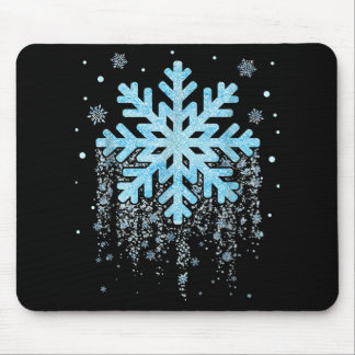 Snowflake Winter Kerstmis Muismat