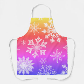 Snowflake Winter Schort - Vakantie Koken & Bakken