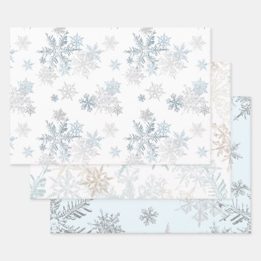 Snowflake Winter Wonderland Inpakpapier Vel (Set)