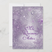 Snowflake Winter Wonderland Uitnodigingen (Voorkant)