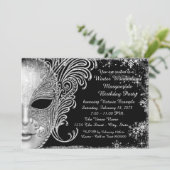 Snowflake Winter Wonderland Verjaardagsfeest Kaart (Staand voorkant)