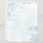 Snowflake, winterkantoorbenodigdheden (Voorkant)