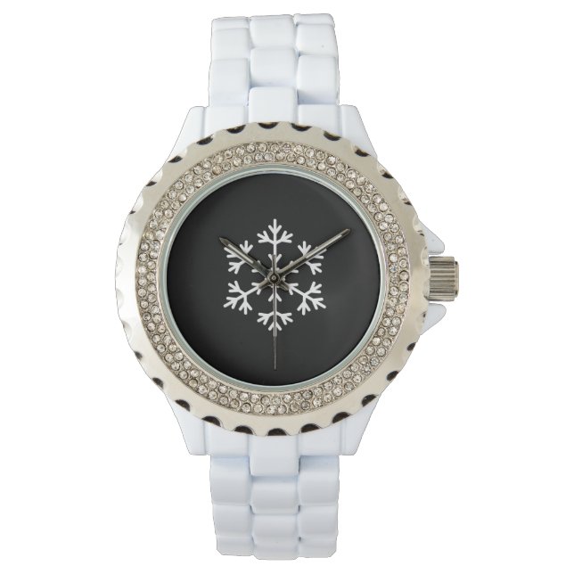 Snowflake Women's Watch Horloge (Voorkant)