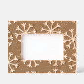 Snowflake Wooden Gegraveerde Lijstjes (Voorkant)