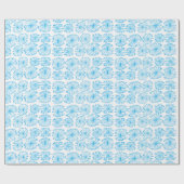 Snowflake Wrapping Paper Cadeaupapier (Vlak)
