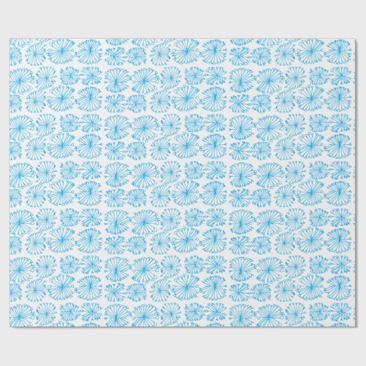 Snowflake Wrapping Paper Cadeaupapier (Vlak)