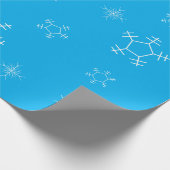 Snowflake Wrapping Paper Cadeaupapier (Hoek)