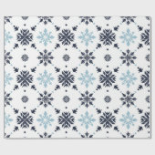 Snowflake wrapppapier cadeaupapier (Vlak)