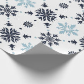 Snowflake wrapppapier cadeaupapier (Hoek)
