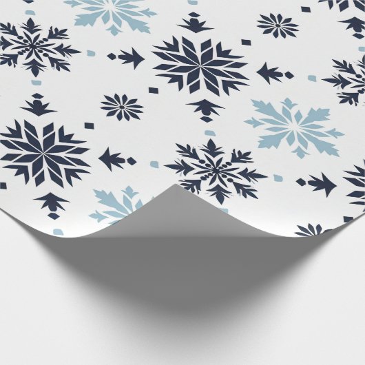 Snowflake wrapppapier cadeaupapier (Hoek)
