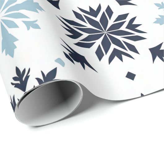 Snowflake wrapppapier cadeaupapier (Rol Hoek)