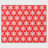 Snowflake wrapppapier cadeaupapier (Vlak)
