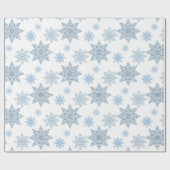 Snowflake wrapppapier cadeaupapier (Vlak)