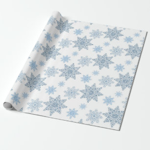 Snowflake wrapppapier cadeaupapier