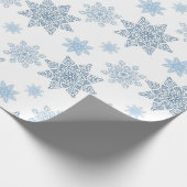 Snowflake wrapppapier cadeaupapier (Hoek)