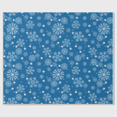 Snowflake wrapppapier cadeaupapier (Vlak)