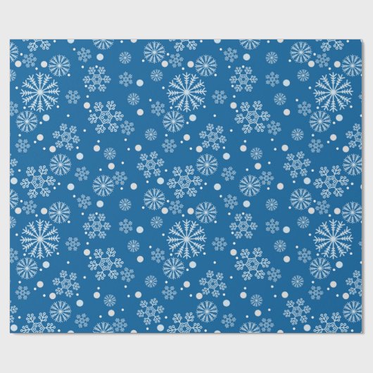 Snowflake wrapppapier cadeaupapier (Vlak)