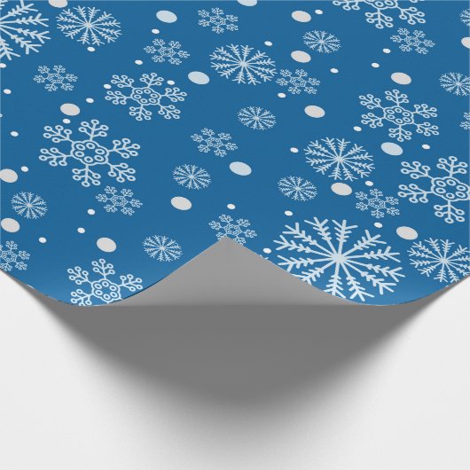 Snowflake wrapppapier cadeaupapier (Hoek)