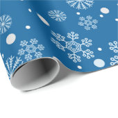 Snowflake wrapppapier cadeaupapier (Rol Hoek)