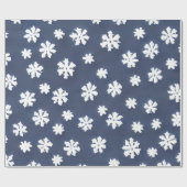 Snowflake wrapppapier cadeaupapier (Vlak)