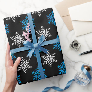 Snowflake wrapppapier cadeaupapier