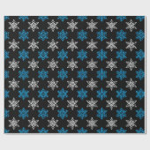 Snowflake wrapppapier cadeaupapier (Vlak)