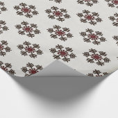 Snowflake wrapppapier cadeaupapier (Hoek)