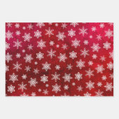 Snowflake wrapppapier - Helderkleurige kerstavond Inpakpapier Vel (Voorkant 2)