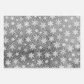 Snowflake wrapppapier - Helderkleurige kerstavond Inpakpapier Vel (Voorkant)