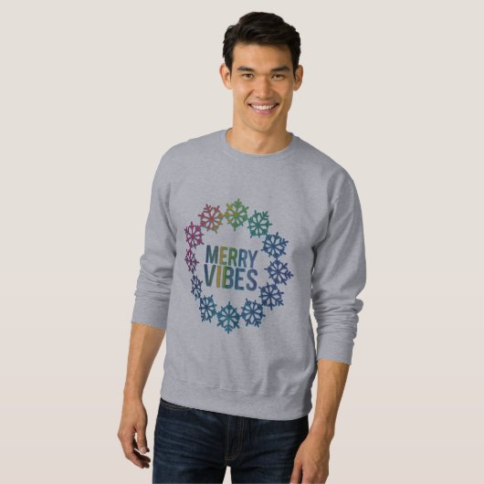 Snowflake Wreath Trui (Voorkant volledig)