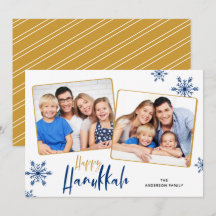 Snowflakes 2 Foto's Happy Hanukkah