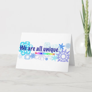 snowflakes_autism feestdagen kaart