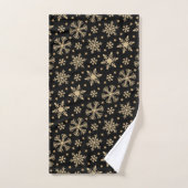 Snowflakes Bath Towel Set Bad Handdoek (Handdoek)