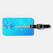 Snowflakes, bevroren bagagelabel (Voorkant horizontaal)