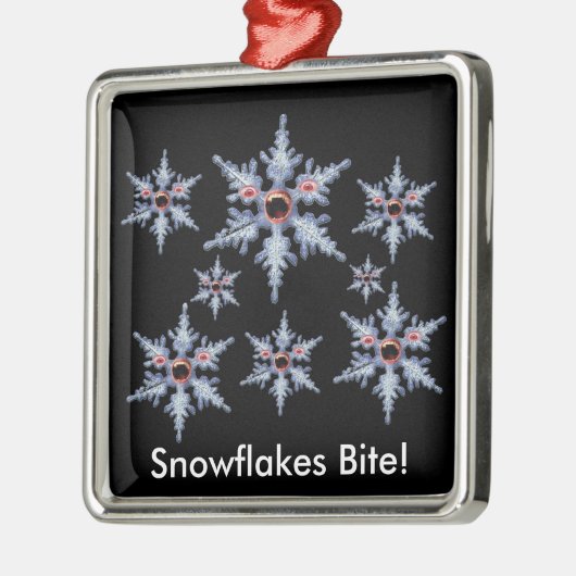 Snowflakes Bite Ornament (Links)
