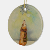 Snowflakes blijven op mijn hoofd vallen keramisch ornament (Links)