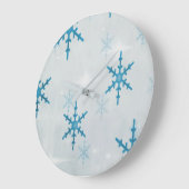 Snowflakes Bling Grote Klok (Hoek)