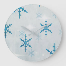 Snowflakes Bling Grote Klok