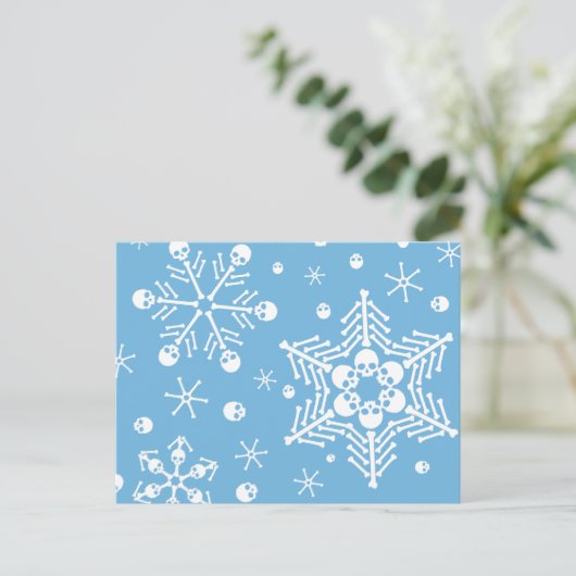Snowflakes Briefkaart (Staand voorkant)