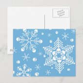 Snowflakes Briefkaart (Voorkant / Achterkant)
